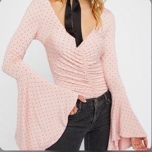 Free People What A Babe Top